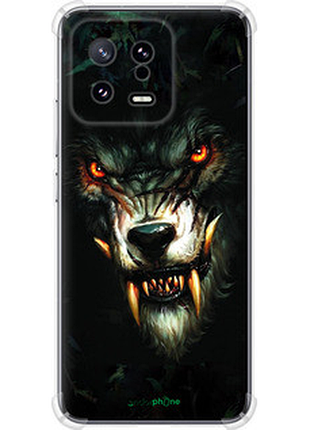 Чохол на xiaomi 13 диявольський вовк "833sp-2957-72104"