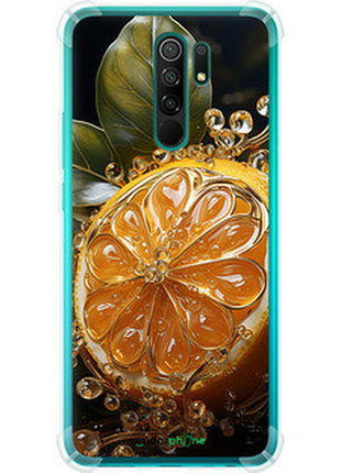 Чехол на xiaomi redmi 9 лимон "5647sp-2019-72104"
