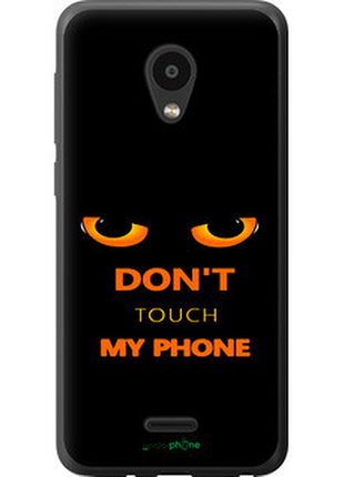 Чехол на meizu c9 don't touch the phone "4261u-1627-72104"