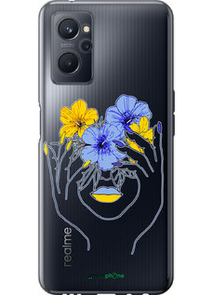 Чехол на realme 9i девушка v4 "5276u-2705-72104"