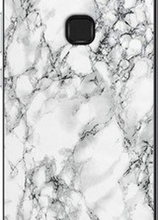 Чехол на huawei p10 lite мрамор белый "4480u-896-72104"