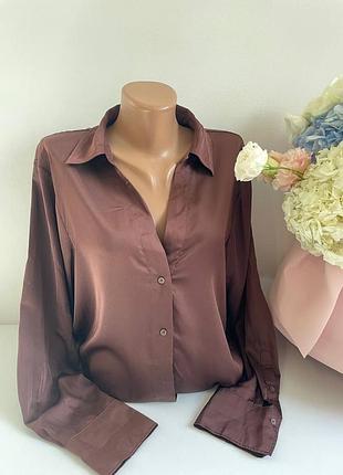 Сорочка атлас розмір l/xl