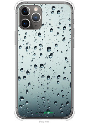 Чехол на iphone 11 pro стекло в каплях "848sp-1788-72104"