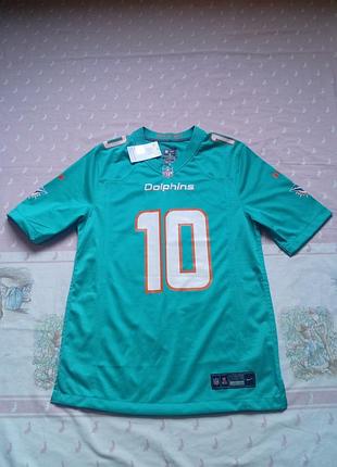 Джерсі футболка  nike nfl game jersey miami dolphins tyreek hill #10