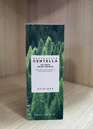 Сироватка антиакне з центелою та чайним деревом
skin1004 madagascar centella tea-trica relief ampoule