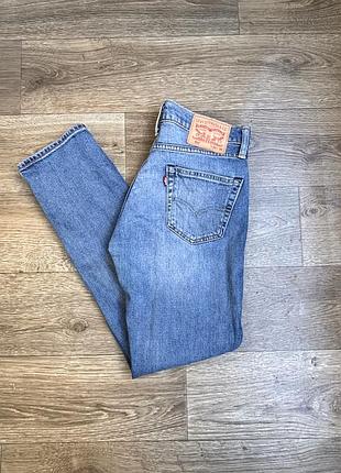 Оригінальні чоловічі джинси levi's 511 slim fit (розмір w30 l30)