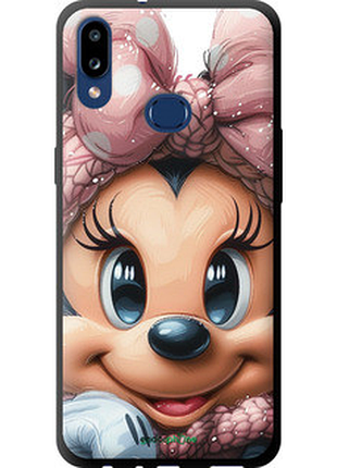 Чехол на samsung galaxy a10s a107f минни маус с бантиком "6055b-1776-72104"