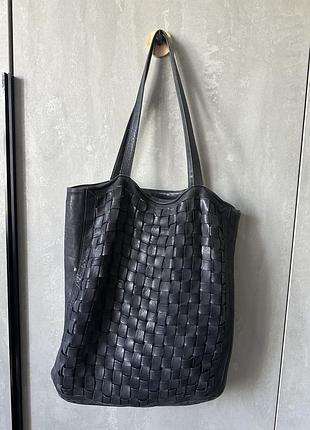 Сумка streness blue кожа италия