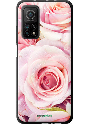 Чехол на xiaomi mi 10t розы "525b-2096-72104"