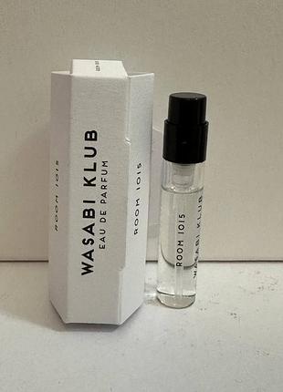 ❤️ room 1015 wasabi klub eau de parfum, пробник, оригинал