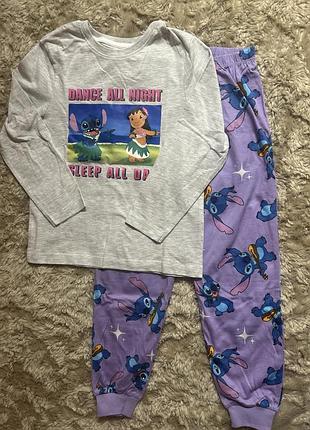 Піжама домашній костюм lilo&stitch primark