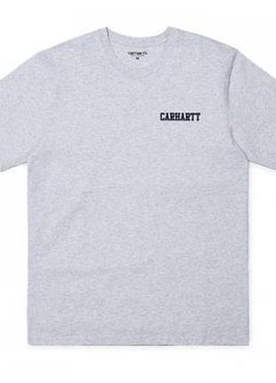 Футболка carhartt wip s/s college script nike