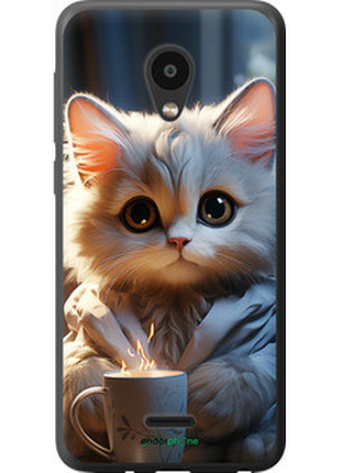 Чехол на meizu c9 white cat "5646u-1627-72104"