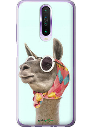 Чехол на xiaomi redmi k30 модная лама "4479u-1836-72104"