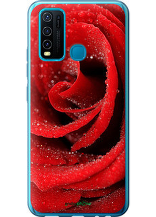 Чохол на vivo y50 червона троянда "529u-1925-72104"