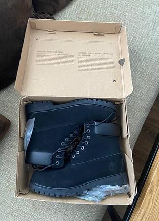Черевики чоловічі timberland premium waterproof boot чорні