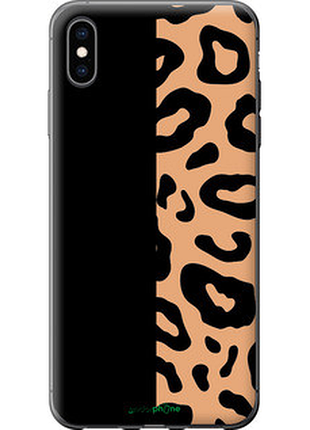 Чехол на iphone xs max пятна леопарда "4269u-1557-72104"