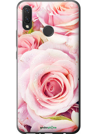Чехол на huawei p smart plus розы "525u-1555-72104"