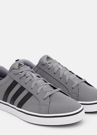Серые мужские кеды adidas vs pace 2.0