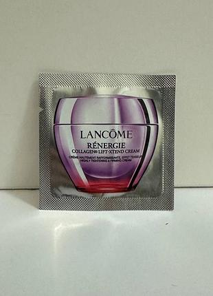 ❤️антивозрастной крем для лица lancΩme rénergie collagen lift-xtend cream, пробник, оригинал