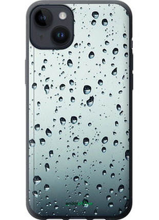 Чехол на iphone 14 plus стекло в каплях "848u-2645-72104"