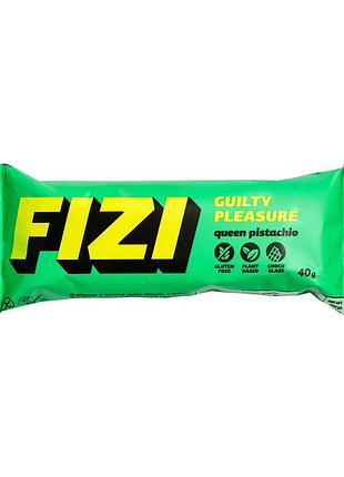 Fizi fizi guilty pleasure bar (40 g, queen pistachio)
