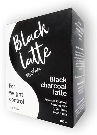 Black latte - вугільний лате для схуднення (блек латте) коробка
