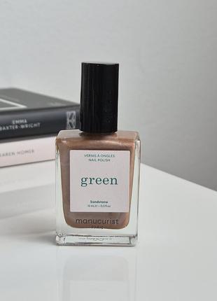 Новинка! лак для ногтей от manucurist в оттенка sandstone