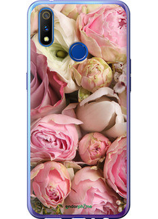 Чехол на realme x lite розы v2 "2320u-2030-72104"