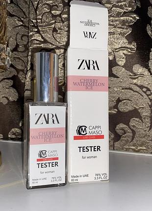 Тестер парфумів cherry watermelon ice від zara 60ml