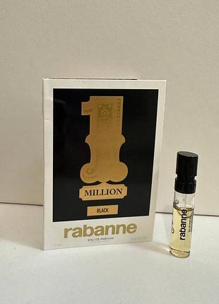 🖤rabanne 1 million black, мужские, пробник, оригинал