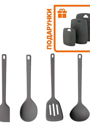 Набір аксесуарів для кухні gourmet krauff + продарунок: набір кухонних дошок frische