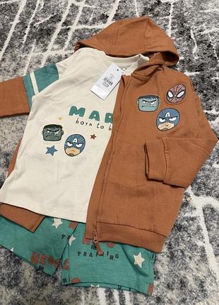 Костюм для хлопчика marvel тринитка, primark новий , костюм на хлопчика