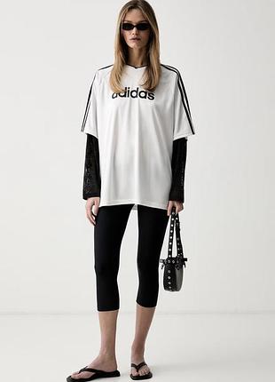 Лонгслів жіночий adidas білий