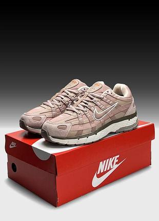 Термо кросівки nike p-6000 gtx pale pink