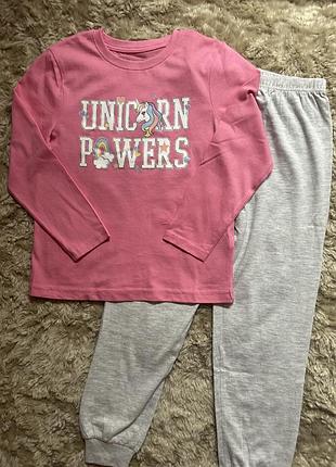 Піжама домашній костюм unicorn primark