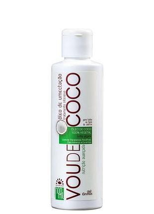 Масло кокосовое для восстановления волос griffus vou de coco oleo umectante 100ml