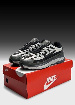 Термо кросівки nike p-6000 gtx khaki black white