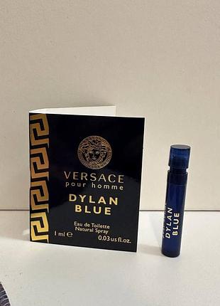 🖤versace pour homme dylan blue, чоловічі, пробник, оригінал