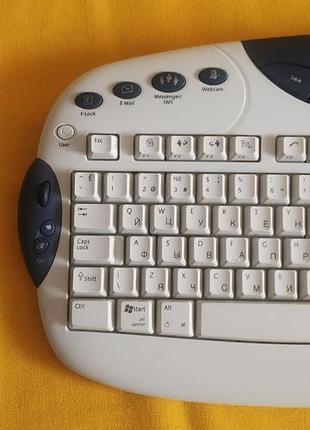 Дротова мультимедійна клавіатура logitech internet navigator keyboard (модель y-bf37) 6