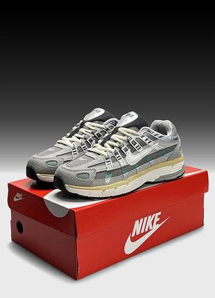 Термо кросівки nike p-6000 gtx beige white black