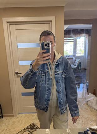 Джинсова куртка levis 3