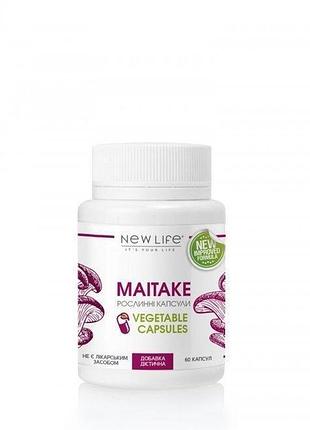 Майтаке сухий екстракт maitake 60 рослинних капсул нове життя