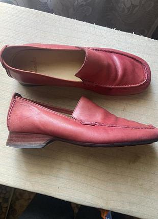 Clarks.шкіряні лофери. р. 38/38.5.