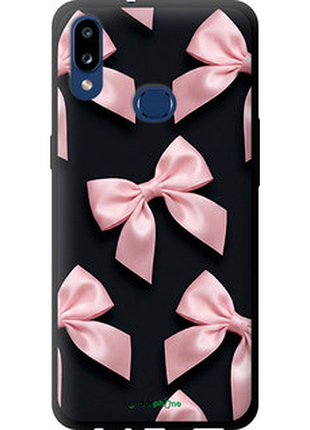 Чехол на samsung galaxy a10s a107f coquette ribbons dark coquette "6767b-1776-72104"