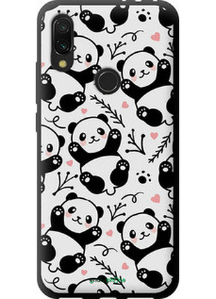 Чехол на xiaomi redmi 7 панды "4318b-1669-72104"