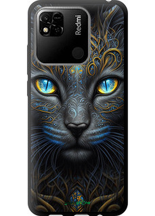 Чехол на xiaomi redmi 9c кошка "5548b-2035-72104"