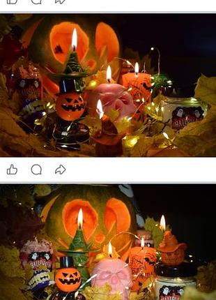 Halloween тематические арома свечи 5
