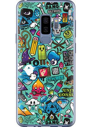 Чехол на samsung galaxy s9 plus стикер бомбинг 1 "693u-1365-72104"