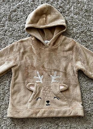 Тепла кофта худі h&m 122-128 розміру 5